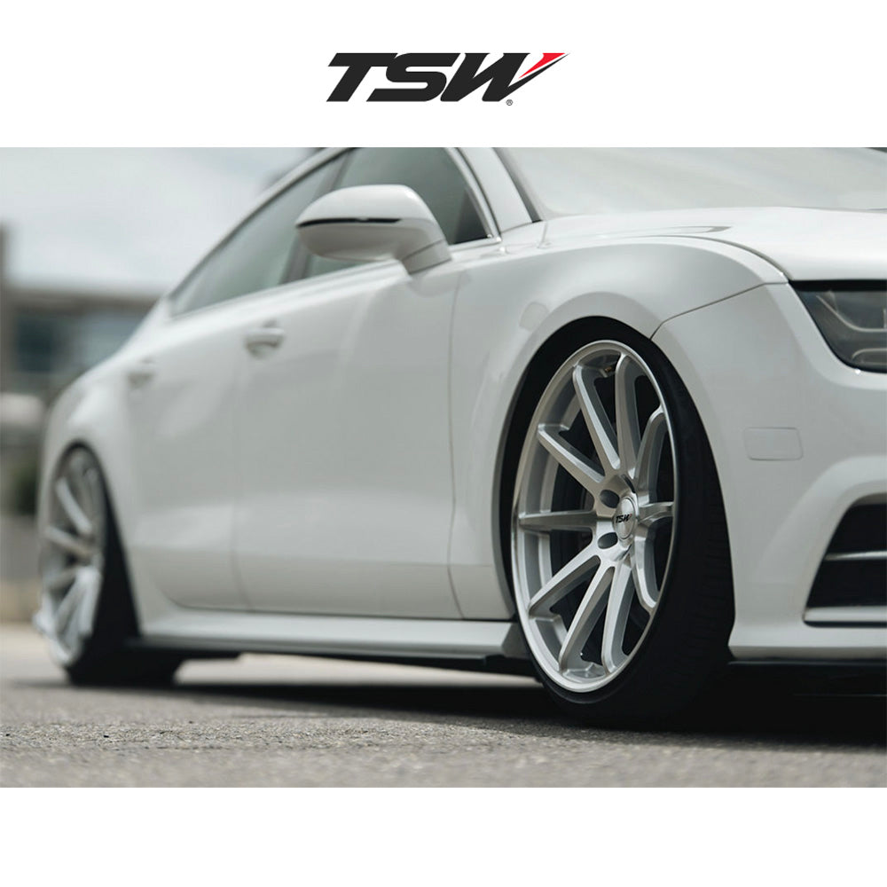 トヨタ ＧＲ８６(Toyota GR86)用 TSW カナード 19x8.5J ET 38 フロント&リア グロスシルバーマシンドフェイス ホイール４本セット TSW CANARD 19X8.5 5X100 72 +38 SLV-MCH (送料無料)