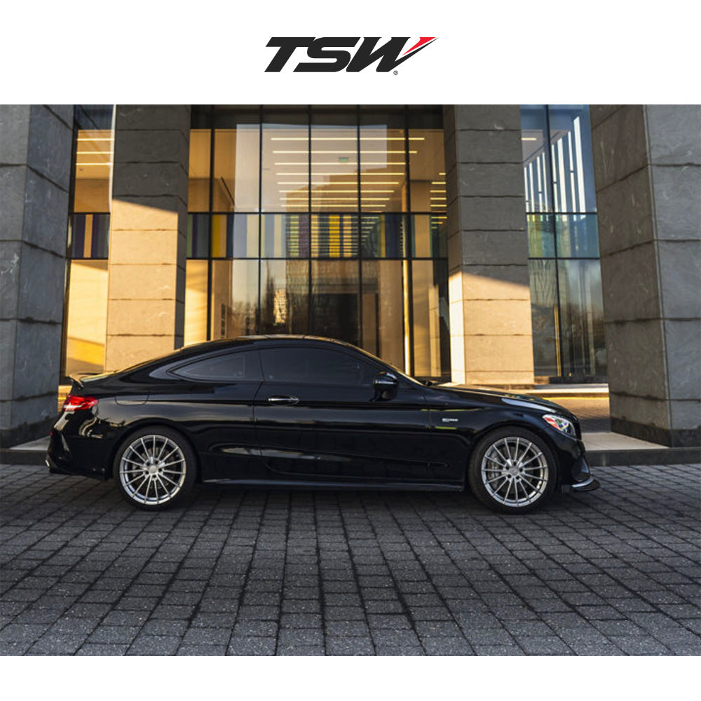 ＢＭＷ ５シリーズ用 TSW グッドウッド 20X9J ET 20 フロント、20X10.5J ET 38 リア ハイパーシルバー フローフォーミング・アルミニウムホイール４本セット (消費税、送料込み)