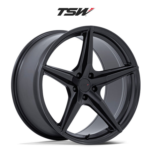 トヨタ スープラ (Toyota GR Supra)用 TSW エスプリ 20x9J ET 27 フロント 20x10.5J ET 38 リア マットブラック ホイール４本セット TSW ESPRIT 20X9 5X112 66 +27 M-BLK / ESPRIT 20X10.5 5X112 66 +38 M-BLK (送料無料)