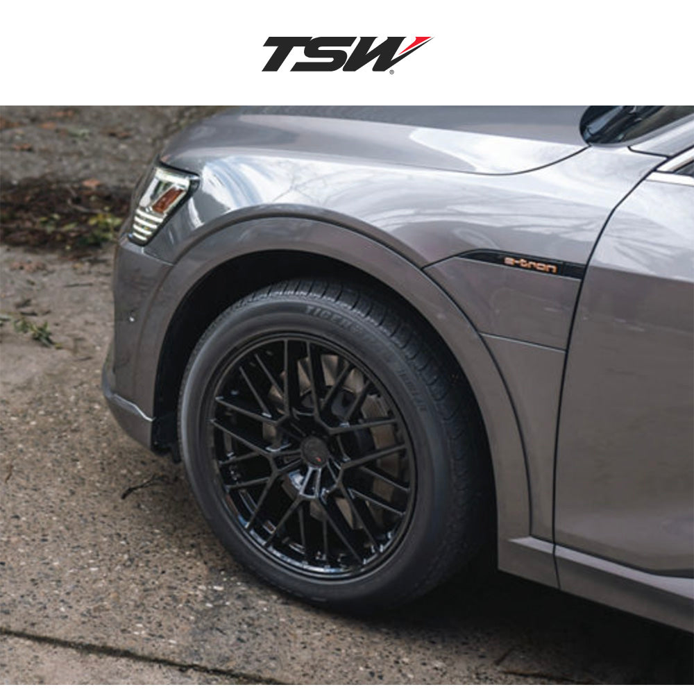 ＢＭＷ Ｘ５(2023-2026年式)用 TSW デイトナ 21x9.5J ET 30 フロント、リア グロスブラック フローフォーミング・アルミニウムホイール４本セット (消費税、送料込み)