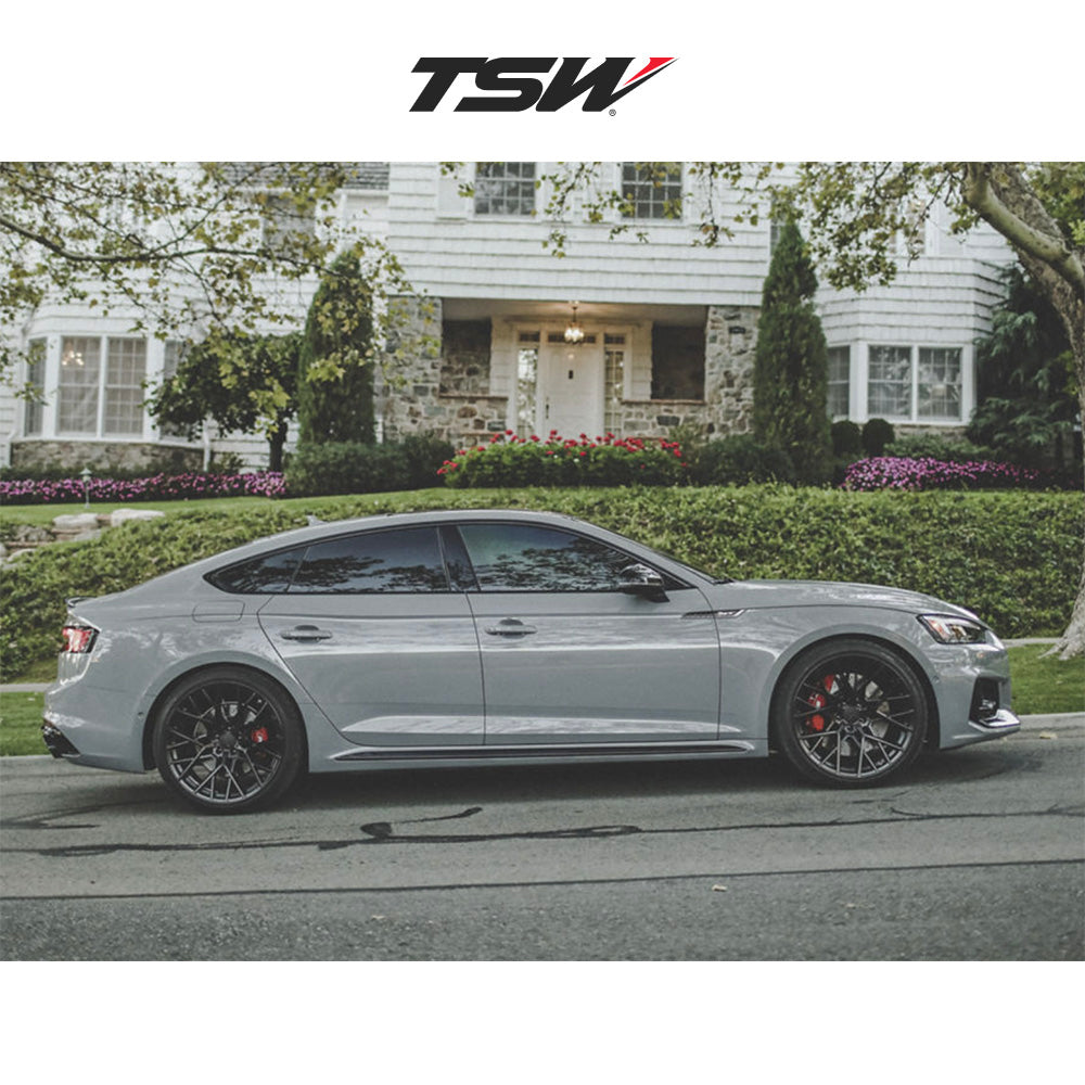 テスラモデル３用 TSW セブリング 19x8.5J ET 30 フロント&リア マットブラック ホイール４本セット TSW TW SEBRING 19X8.5 5X114 +30 76 M-BLK (消費税、送料込み)