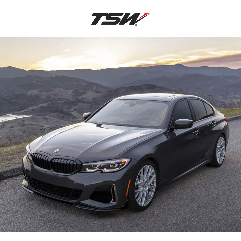 日産 フェアレディZ (Nissan 370Z)用 TSW セブリング 19x8.5J ET 20 フロント 19x9.5 ET 20 リア シルバー / ミラーカットフェイス ホイール４本セット TSW TW SEBRING 19X8.5 5X114 +20 76 SLV MIR / TW SEBRING 19X9.5 5X114 +20 76 SLV MIR (消費税、送料込み)