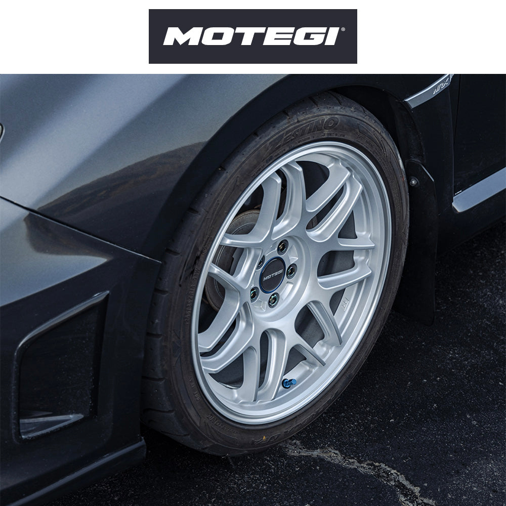 トヨタ GR スープラ用 モテギ レーシング ツバキ 19x8.5J ET 25 フロント 19x9.5J ET 35 リア ハイパーシルバー マシンドリップストライプ付きホイール４本セット (消費税、送料込み)