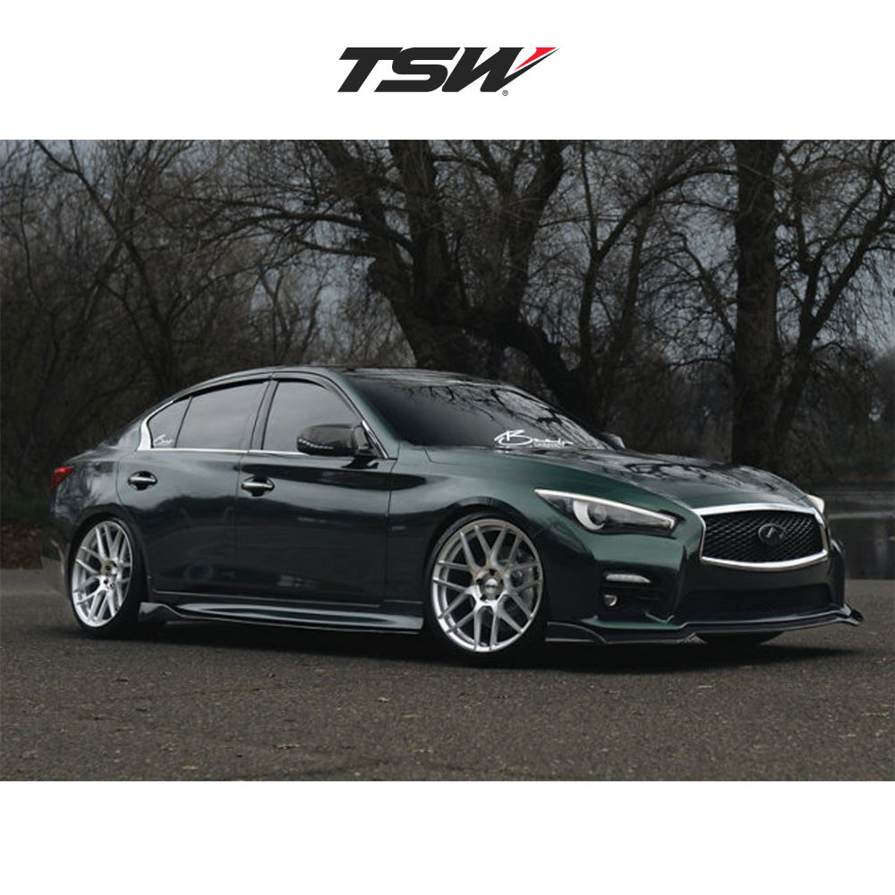 ＢＭＷ ３シリーズ用 TSW ラサルト 20x9J ET 20 フロント、リア グロスシルバーマシンド フローフォーミング・アルミニウムホイール４本セット (消費税、送料込み)