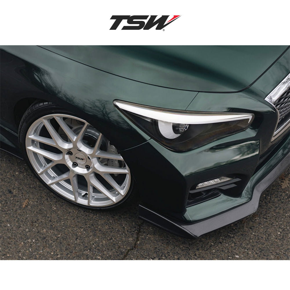 ＢＭＷ ３シリーズ用 TSW ラサルト 20x9J ET 20 フロント、リア グロスシルバーマシンド フローフォーミング・アルミニウムホイール４本セット (消費税、送料込み)