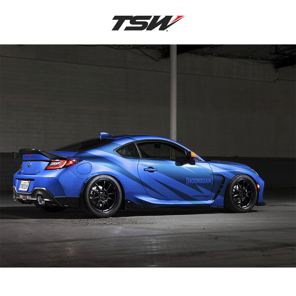 スバルＢＲＺ (Subaru BRZ)用 TSW イマトラ 18x8.5J ET 38 フロント&リア サテンダークブルー ホイール４本セット TSW IMATRA 18X8.5 5X100 72.1 +38 S-BLUE (送料無料)