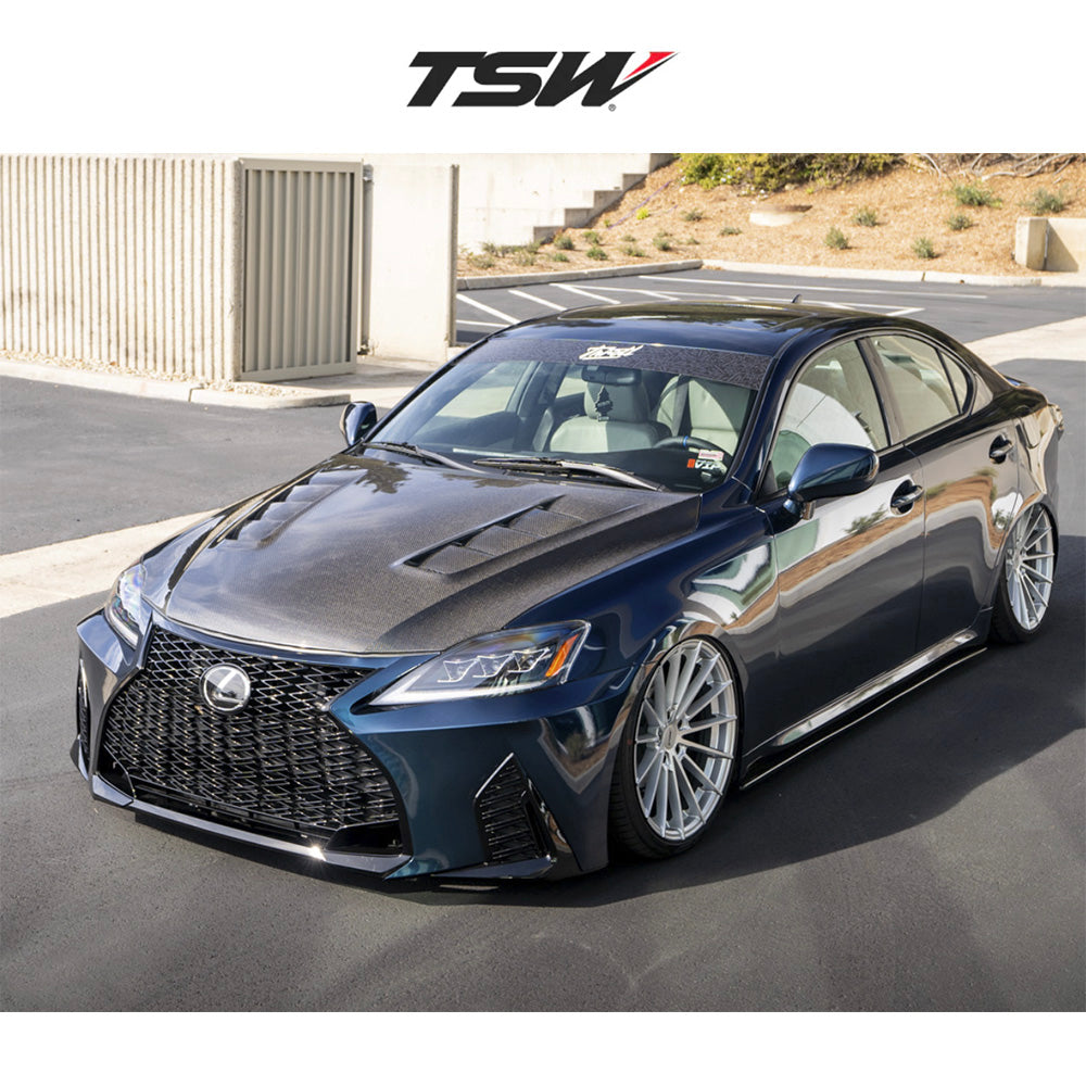 ホンダ シビック タイプＲ(Honda Civic Type-R)用 TSW グッドウッド 19x8.5J ET 25 フロント&リア ハイパーシルバー フロー成形アルミニウムホイール４本セット　TSW GOODWOOD 19X8.5 5X120 74 +25 H-SLV (消費税、送料込み)