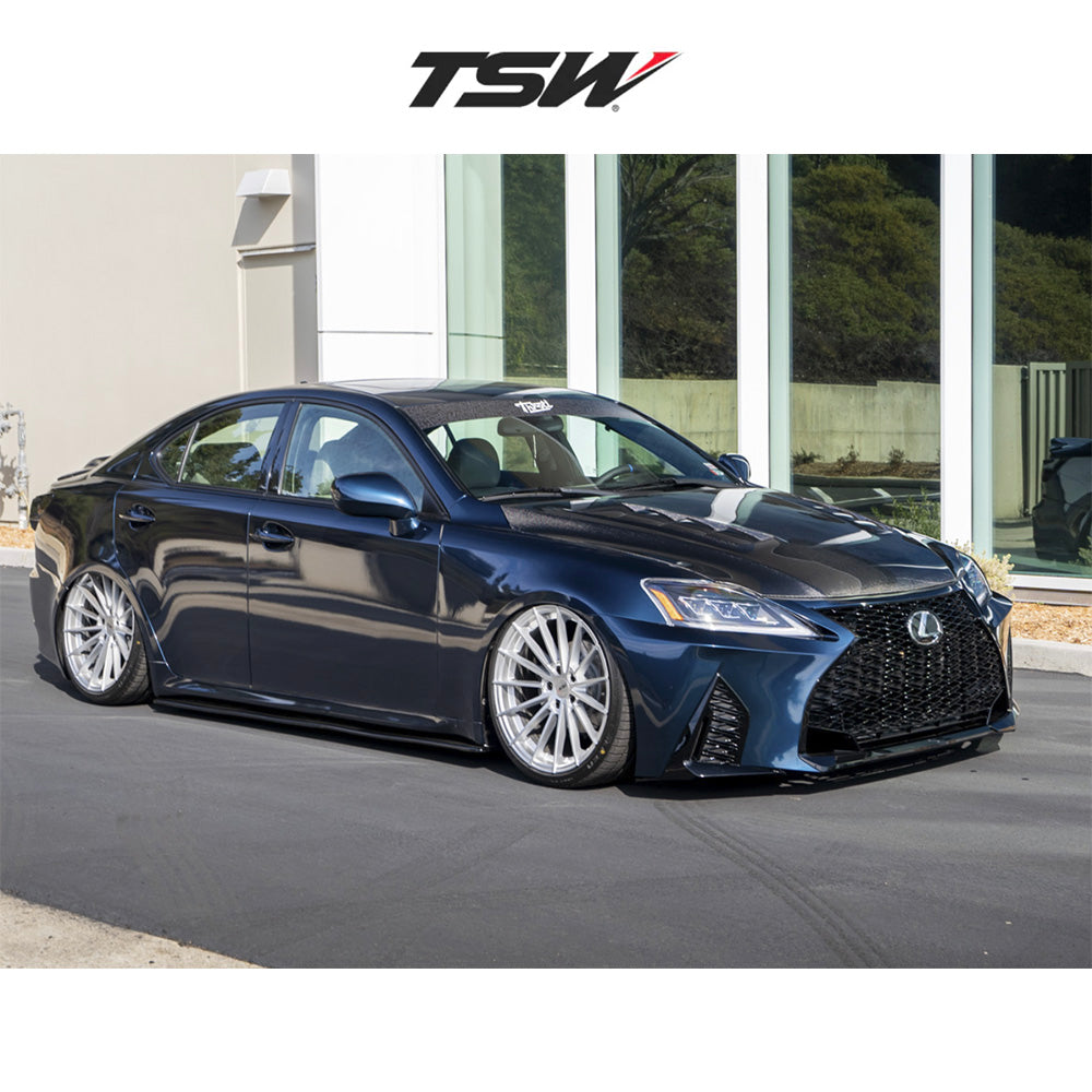 ホンダ シビック タイプＲ(Honda Civic Type-R)用 TSW グッドウッド 19x8.5J ET 25 フロント&リア ハイパーシルバー フロー成形アルミニウムホイール４本セット　TSW GOODWOOD 19X8.5 5X120 74 +25 H-SLV (消費税、送料込み)