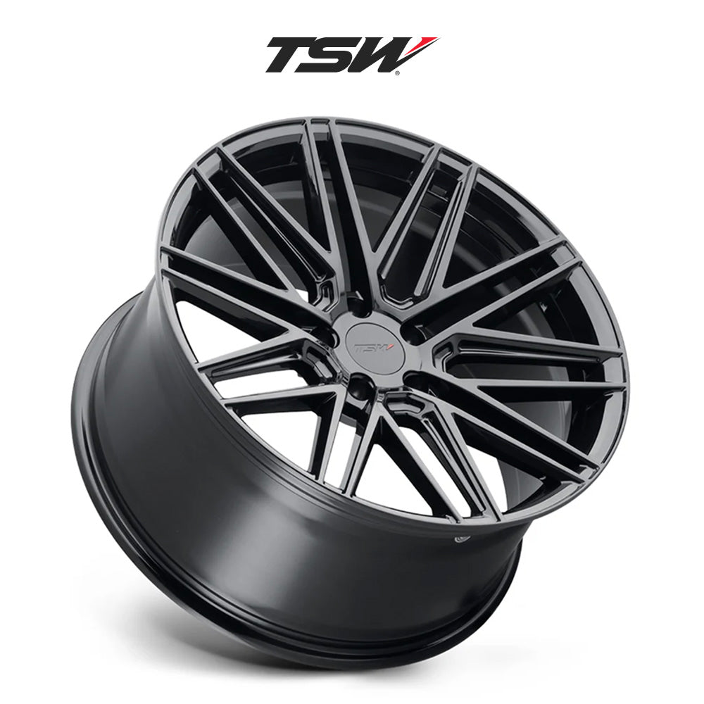 ホンダ シビック タイプＲ用 TSW ペスカーラ 18x8.5J ET 35 フロント&リア グロスブラック ホイール４本セット (消費税、送料込み)