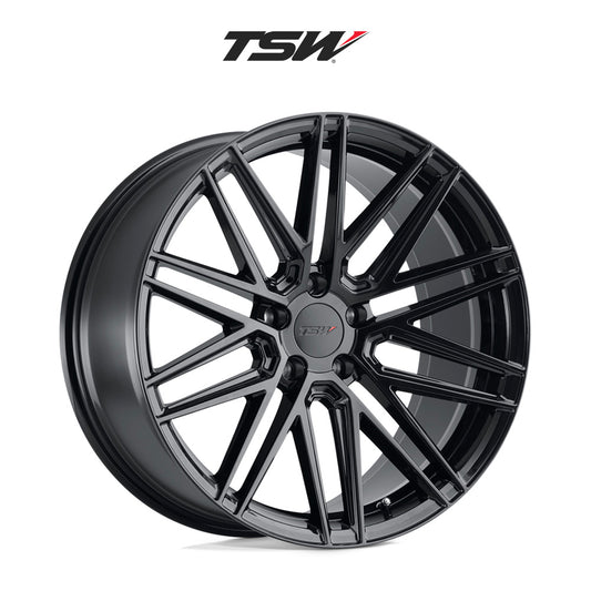 ホンダ シビック タイプＲ用 TSW ペスカーラ 18x8.5J ET 35 フロント&リア グロスブラック ホイール４本セット (消費税、送料込み)