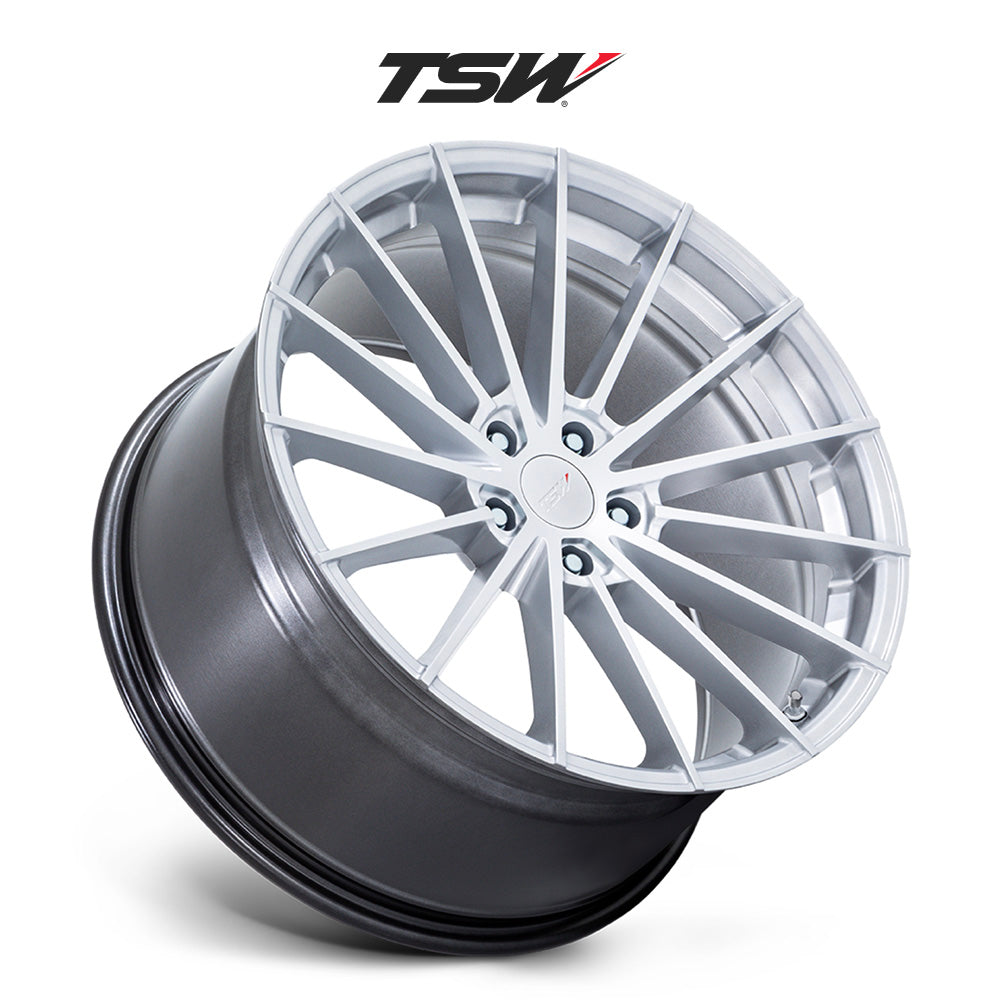 トヨタ ＧＲ８６(Toyota GR86)用 TSW グッドウッド 19x8.5J ET 38 フロント&リア ハイパーシルバー ホイール４本セット TSW GOODWOOD 19X8.5 5X100 72 +38 H-SLV (送料無料)