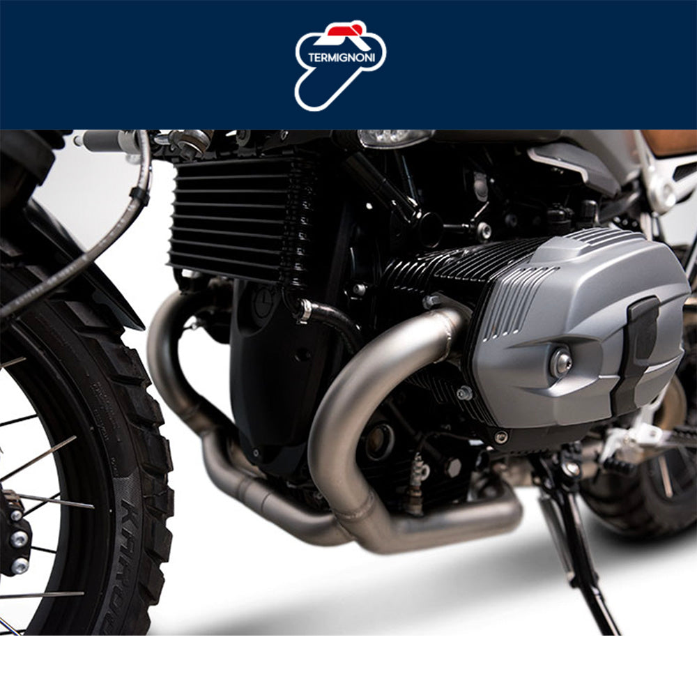 ２０１６年から２０２０年式モデル ＢＭＷ Ｒ　ｎｉｎｅＴ用 テルミニョーニ ステンレスレーシングフロントセクション Termignoni Stainless Racing Front Section R nineT (16-20) (送料無料)