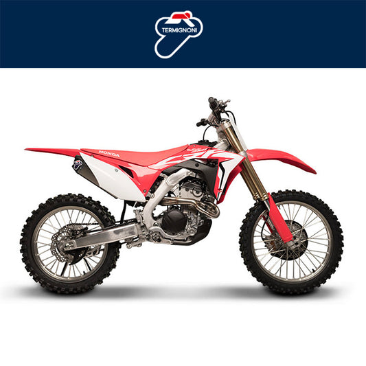 ２０１７年から２０１９年式モデル ホンダ  ＣＲＦ４５０Ｒ用 テルミニョーニ ステンレス/チタン/カーボン フルレーシングシステム Termignoni Stainless/Titanium/Carbon Full Racing System CRF450R (17-19) (送料無料)