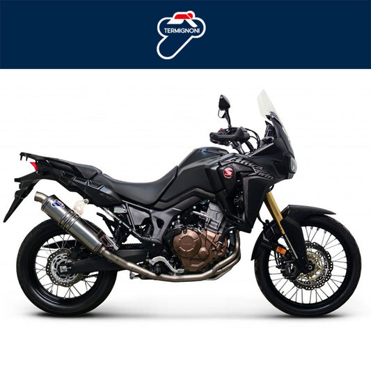 ２０１５年から２０１９年式モデル ホンダ ＣＲＦ１０００Ｌ　Ａｆｒｉｃａ　Ｔｗｉｎ用 テルミニョーニ レリバンス レーシング フロントセクション Termignoni Relevance Racing Front Section CRF1000L Africa Twin (15-19) (送料無料)