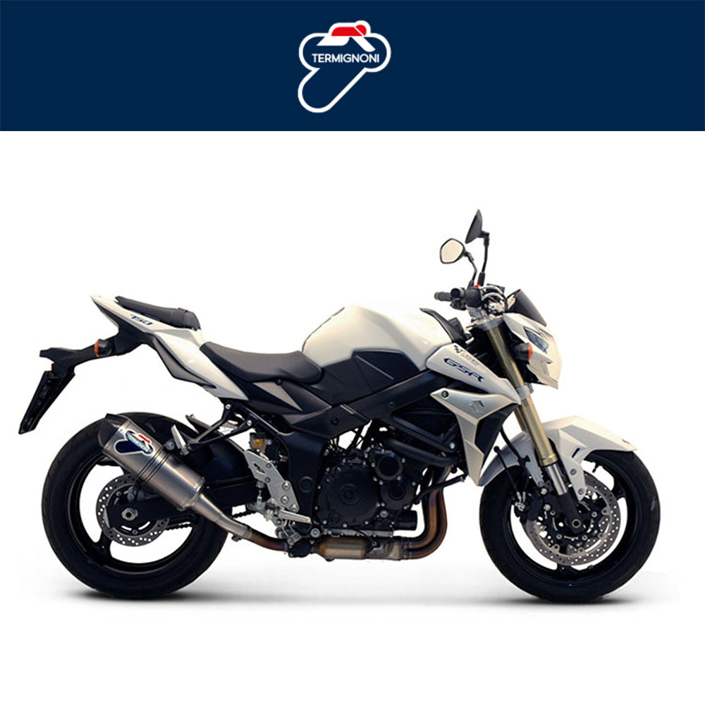 ２０１１年から２０１９年式モデル スズキＧＳＲ７５０用 テルミニョーニ レリバンス ステンレス/カーボンルック スリップオン Termignoni Relevance Stainless/Carbon Look Slip-On GSR750 (11-19) (送料無料)
