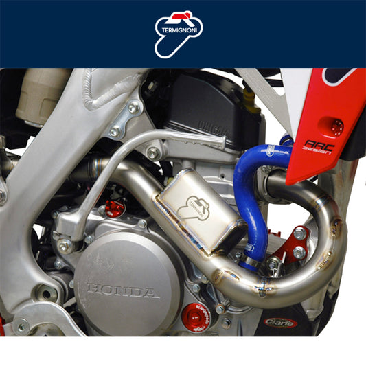 ２０１５年から２０１７年式モデル ホンダ ＣＲＦ２５０Ｒ用 テルミニョーニ レリバンス ステンレス コレクター Termignoni Relevance Stainless Collector CRF250R (15-17) (送料無料)