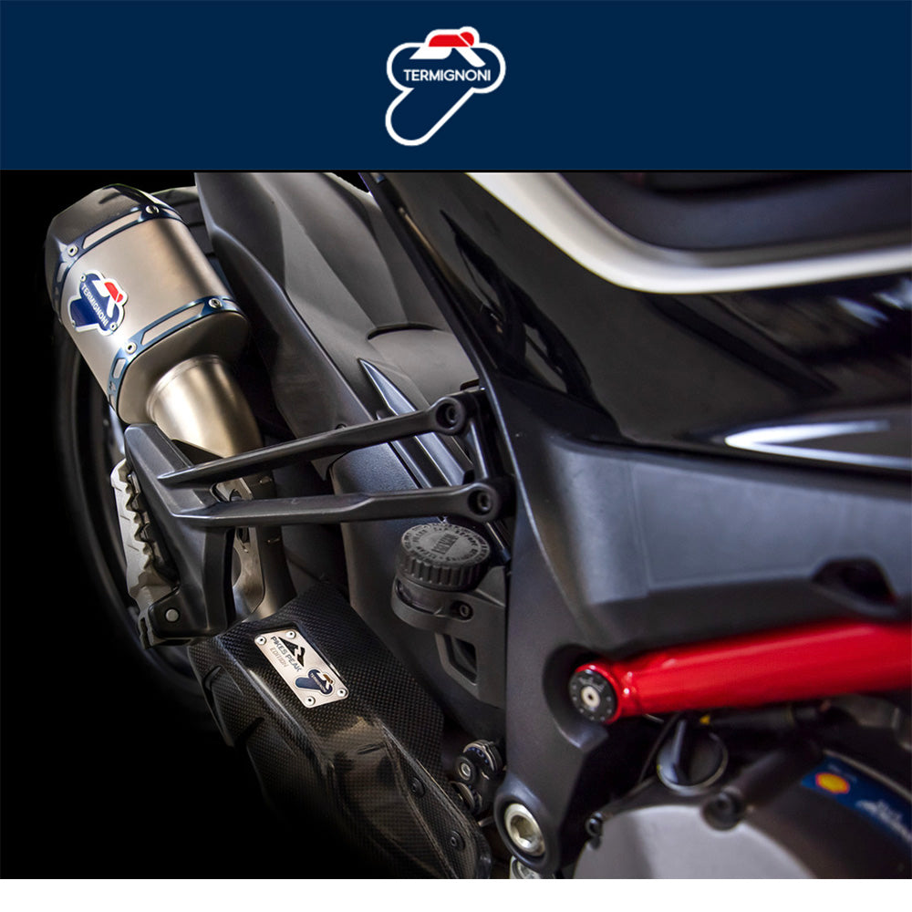 ２０１５年から２０１９年式モデル ドゥカティ ムルティストラーダ１２００用 限定版パイクスピークレプリカ テルミニョーニ フルチタン カーボンファイバー付きシステム Limited Edition PIKES PEAK REPLICA Termignoni Full Titanium w/ Carbon Fiber Multistrada 1260/S/Pikes Peak (15-20) and Multistrada 1200/S/Pikes Peak (15-19) (送料無料)