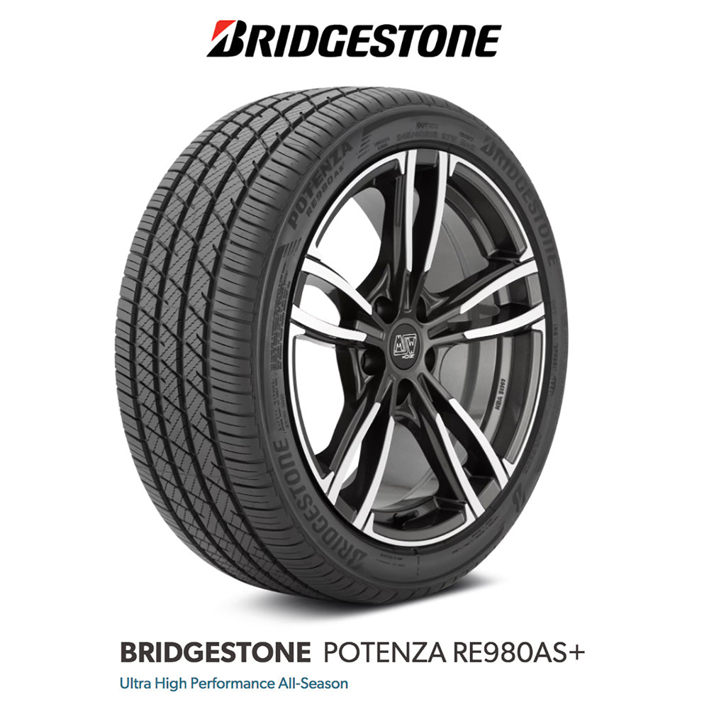 トヨタ ＧＲ８６用 ブリヂストン ポテンザ RE980AS+ 215/40R18 フロント、リア オールシーズンタイヤ４本セット　BRIDGESTONE  POTENZA RE980AS+ Ultra High Performance All-Season for Toyota GR86 (送料無料)