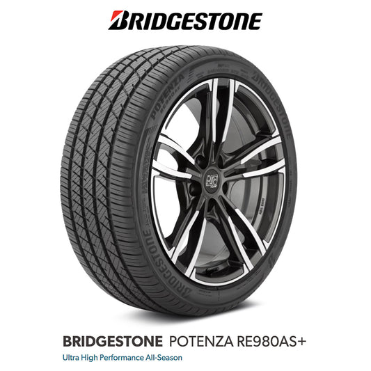 トヨタ ＧＲ８６用 ブリヂストン ポテンザ RE980AS+ 215/40R18 フロント、リア オールシーズンタイヤ４本セット　BRIDGESTONE  POTENZA RE980AS+ Ultra High Performance All-Season for Toyota GR86 (送料無料)