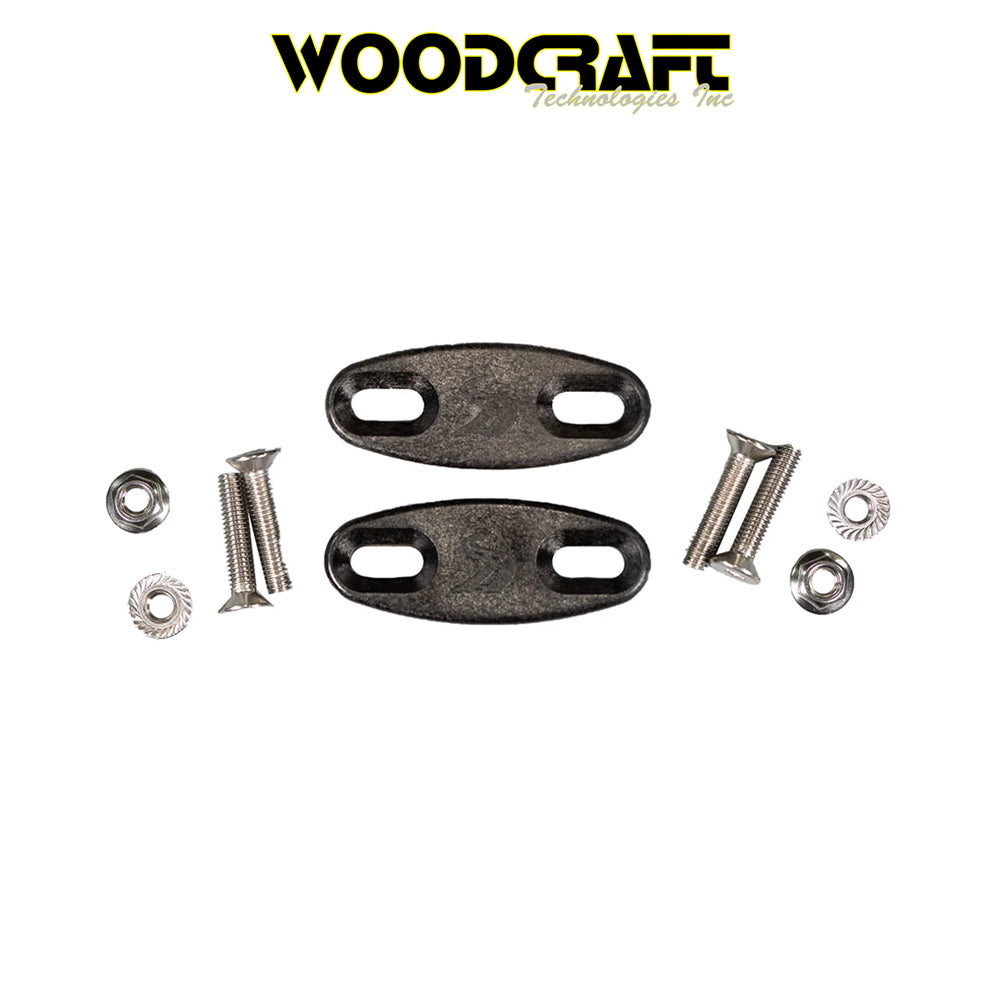 2013年から2017年式モデル ＴＲＩＵＭＰＨ デイトナ ６７５用 ウッドクラフト製ミラーブロックオフプレート（ペア）35～50mm 間隔　Woodcraft 47-MBW Mirror Block Off Plates (Pair) - 35-50mm spacing (消費税、送料込み)