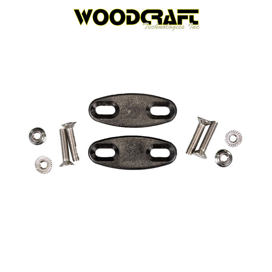 2013年から2017年式モデル ＴＲＩＵＭＰＨ デイトナ ６７５Ｒ用 ウッドクラフト製ミラーブロックオフプレート（ペア）35～50mm 間隔　Woodcraft 47-MBW Mirror Block Off Plates (Pair) - 35-50mm spacing (消費税、送料込み)