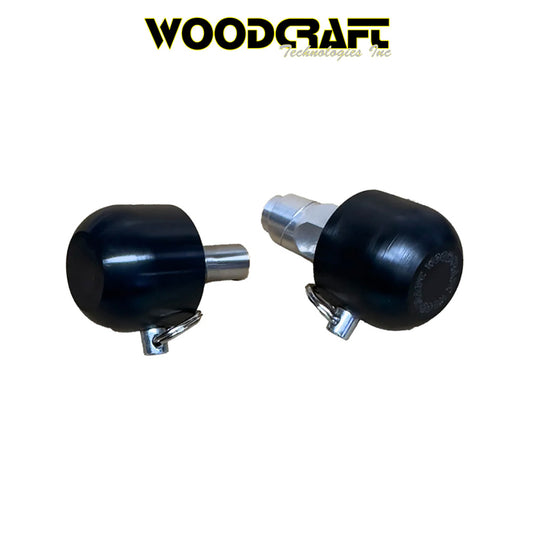 2024-2025年式 スズキ ＧＳＸ－８Ｒ用 ウッドクラフト製フロントアクスルスライダーセット　Woodcraft 45-0232F Suzuki Front Axle Slider (消費税、送料込み)