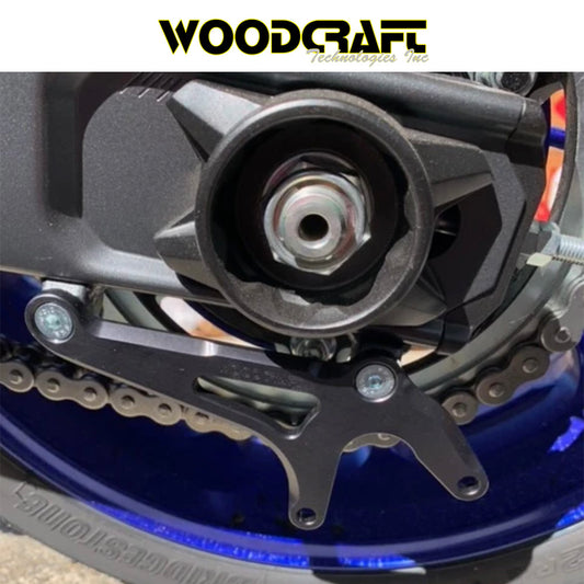 2017-2025年式 ヤマハＹＺＦ－Ｒ６用 ウッドクラフト製スーパーバイクリフターセット　Woodcraft 27-0456B Yamaha R6, R7 Superbike Lifters (消費税、送料込み)