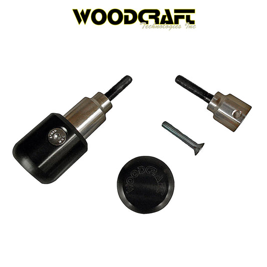2006-2025年式 ヤマハＹＺＦ－Ｒ６用 ウッドクラフト製パック付きフレームスライダーキット　Woodcraft 50-0449 Yamaha R6 Frame Slider Kit with pucks (消費税、送料込み)