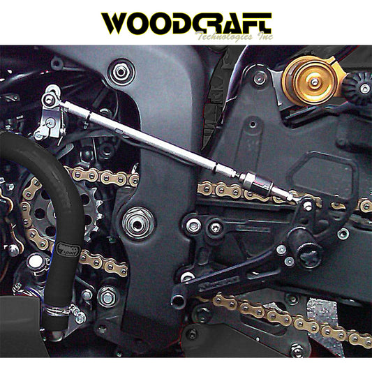2007-2025年式 ホンダ ＣＢＲ６００ＲＲ用 ウッドクラフト製シフトペダル付きリアセット　Woodcraft 05-0338 Honda CBR600RR Rearset w/Shift Pedal (消費税、送料込み)