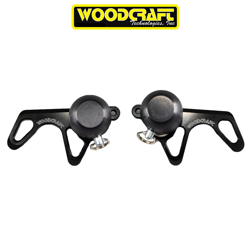 2018-2023年式 カワサキ Ｎｉｎｊａ ４００用 ウッドクラフト製 スーパーバイクリフター（8mmスライダーパック付き）　Woodcraft 27-5385B Superbike Lifters w/8mm Slider Pucks - 2018-23 Kawasaki Ninja400, 2019-23 Z400, Ninja500 (消費税、送料込み)