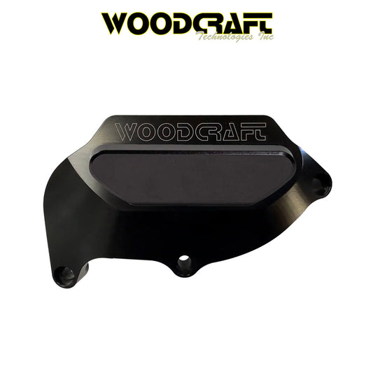 2021-2025年式 アプリリア ＲＳＶ４用ウッドクラフト製スキッドプレート付きステーターカバープロテクター　Woodcraft Woodcraft 60-0742LB Aprilia RSV4 LHS Stator Cover Protector (消費税、送料込み)