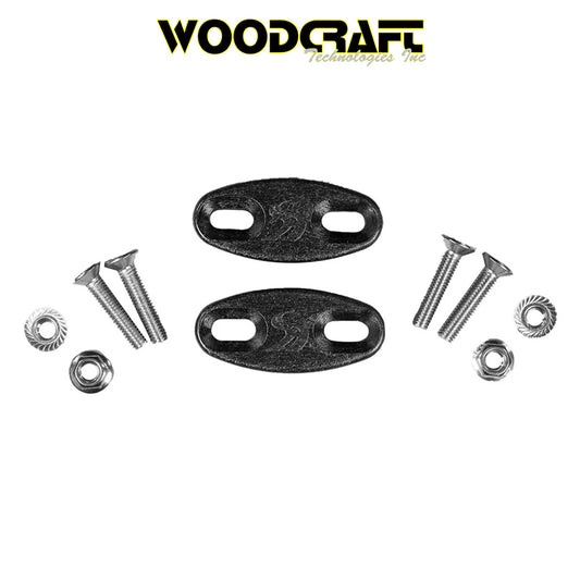 2025年式以降 ヤマハ YZF-R9用 ウッドクラフト製ミラーブロックオフプレート（ペア）28～42mm 間隔　Woodcraft 47-MBN Mirror Block Off Plates (Pair) - 28-42mm spacing (消費税、送料込み)