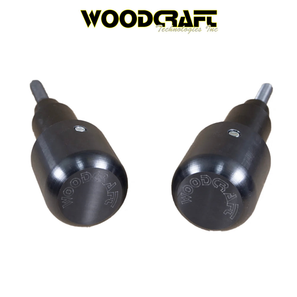 2021-2025年式 アプリリア RS660用 ウッドクラフト製フレームスライダーキット（パック付き）　Woodcraft 50-0760 Aprilia RS 660 Frame Slider Kit w/ pucks (消費税、送料込み)