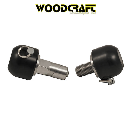 2007-2025年式 ホンダ ＣＢＲ６００ＲＲ用 ウッドクラフト製フロントアクスルスライダーセット　Woodcraft 45-0338F Honda CBR600RR Front Axle Sliders (消費税、送料込み)