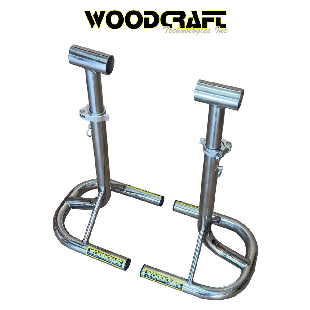 ウッドクラフト製フットペグスタンドセット　Woodcraft 24-0105 Footpeg Stands (消費税、送料込み)