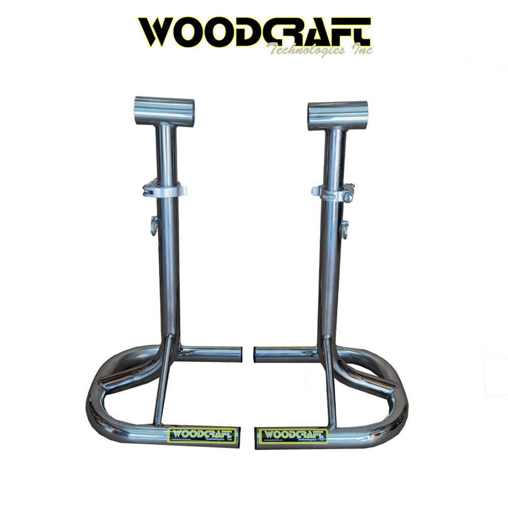 ウッドクラフト製フットペグスタンドセット　Woodcraft 24-0105 Footpeg Stands (消費税、送料込み)