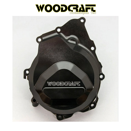 2006-2025年式 ヤマハＹＺＦ－Ｒ６用 ウッドクラフト製スキッドパッド付きステーターカバー　Woodcraft 60-0449LB Yamaha R6 LHS Stator Cover w/ Skid Pad (消費税、送料込み)