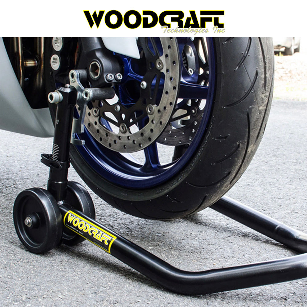 ウッドクラフト製 調整可能なフロントアンダーフォークスタンド - デュアルラジアルマウントキャリパー　Woodcraft 26-0105 Adjustable Front Under Fork Stand - Dual Radial Mounted Calipers (消費税、送料込み)