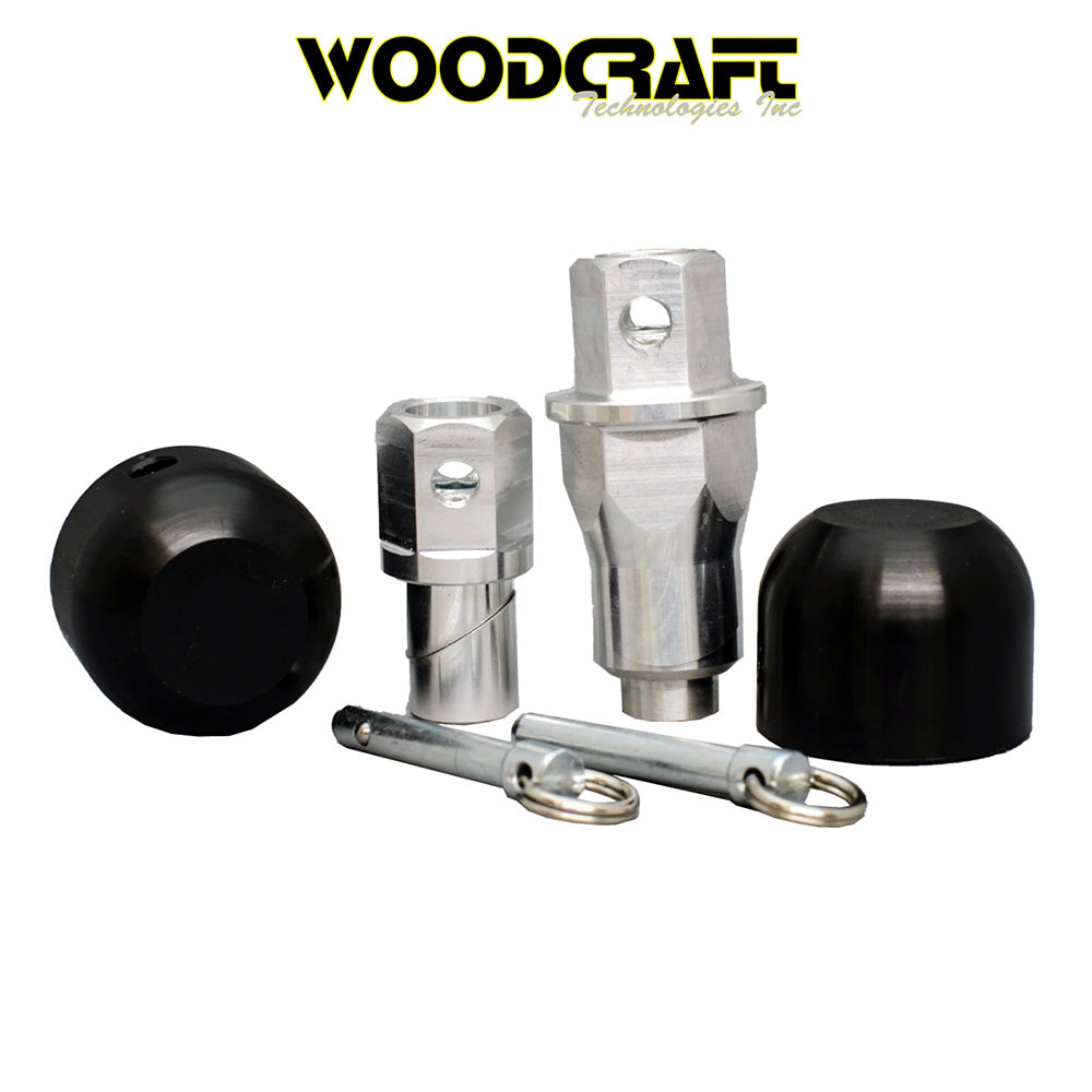2017-2025年式 ヤマハ ＭＴ－１０用 ウッドクラフト製 フロントアクスルスライダー　Woodcraft 45-0455F Yamaha R6,R9,R1 and MT10 Front Axle Sliders (消費税、送料込み)
