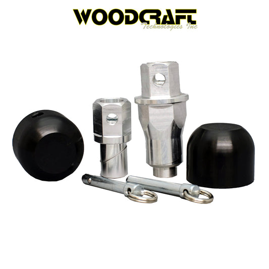 2015-2025年式 ヤマハ ＹＺＦ－Ｒ１用 ウッドクラフト製 フロントアクスルスライダー　Woodcraft 45-0455F Yamaha R6,R9,R1 and MT10 Front Axle Sliders (消費税、送料込み)
