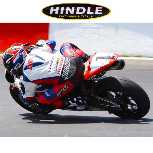 2013-2025年式 ホンダ ＣＢＲ６００ＲＲ用 ヒンドル製 フルシステム(ステンレス製マフラー、ブラックセラミックキャップ付き)　Hindle 75-0349 Honda CBR600RR Full System (消費税、送料込み)