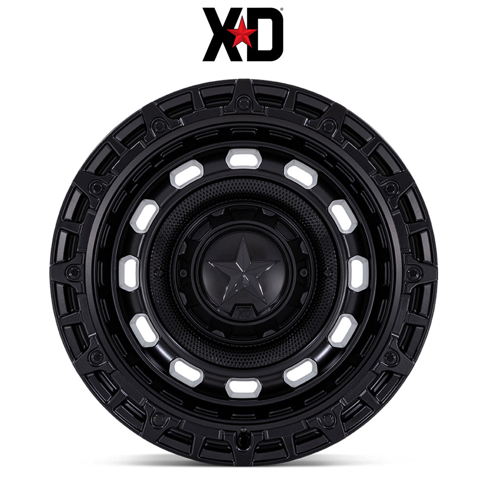 トヨタ ランドクルーザー用 XD R.O.F. 20x9J ET 20 フロント、リア マットブラック ホイール４本セット　XD R.O.F. 20X9 6X135/5.5 106 +20 M-BLK (消費税、送料込み)