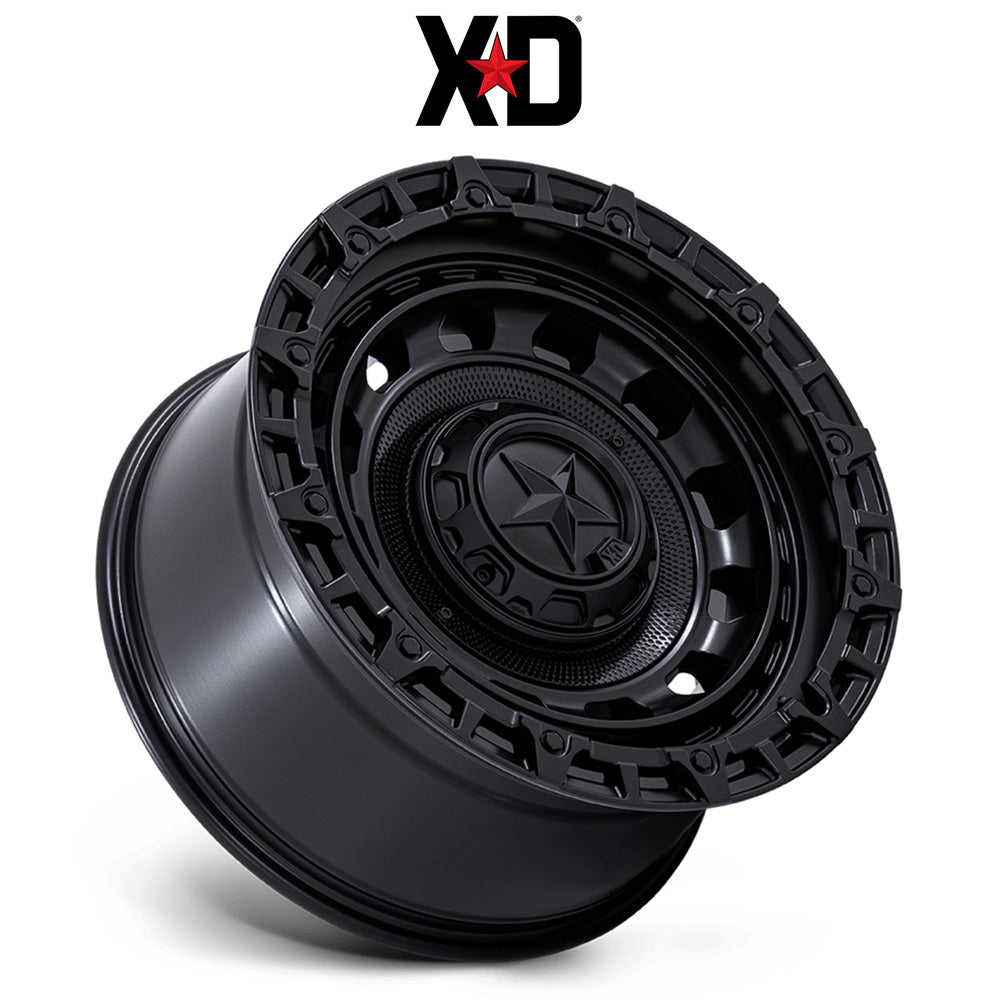 トヨタ ランドクルーザー用 XD R.O.F. 20x9J ET 20 フロント、リア マットブラック ホイール４本セット　XD R.O.F. 20X9 6X135/5.5 106 +20 M-BLK (消費税、送料込み)