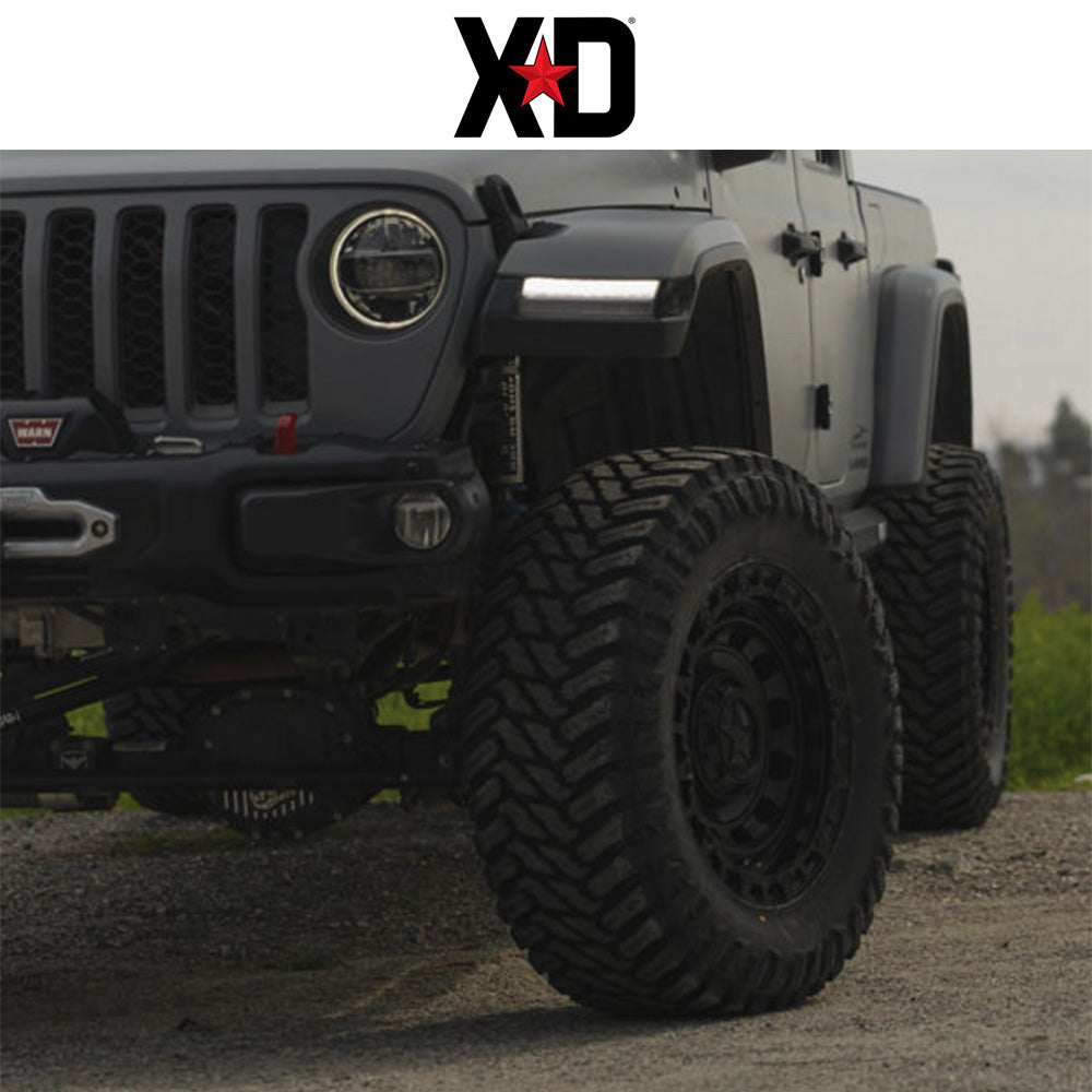 トヨタ ランドクルーザー用 XD R.O.F. 20x9J ET 20 フロント、リア マットブラック ホイール４本セット　XD R.O.F. 20X9 6X135/5.5 106 +20 M-BLK (消費税、送料込み)
