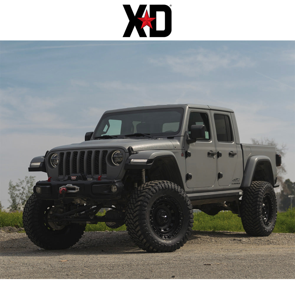 トヨタ ランドクルーザー用 XD R.O.F. 20x9J ET 20 フロント、リア マットブラック ホイール４本セット　XD R.O.F. 20X9 6X135/5.5 106 +20 M-BLK (消費税、送料込み)