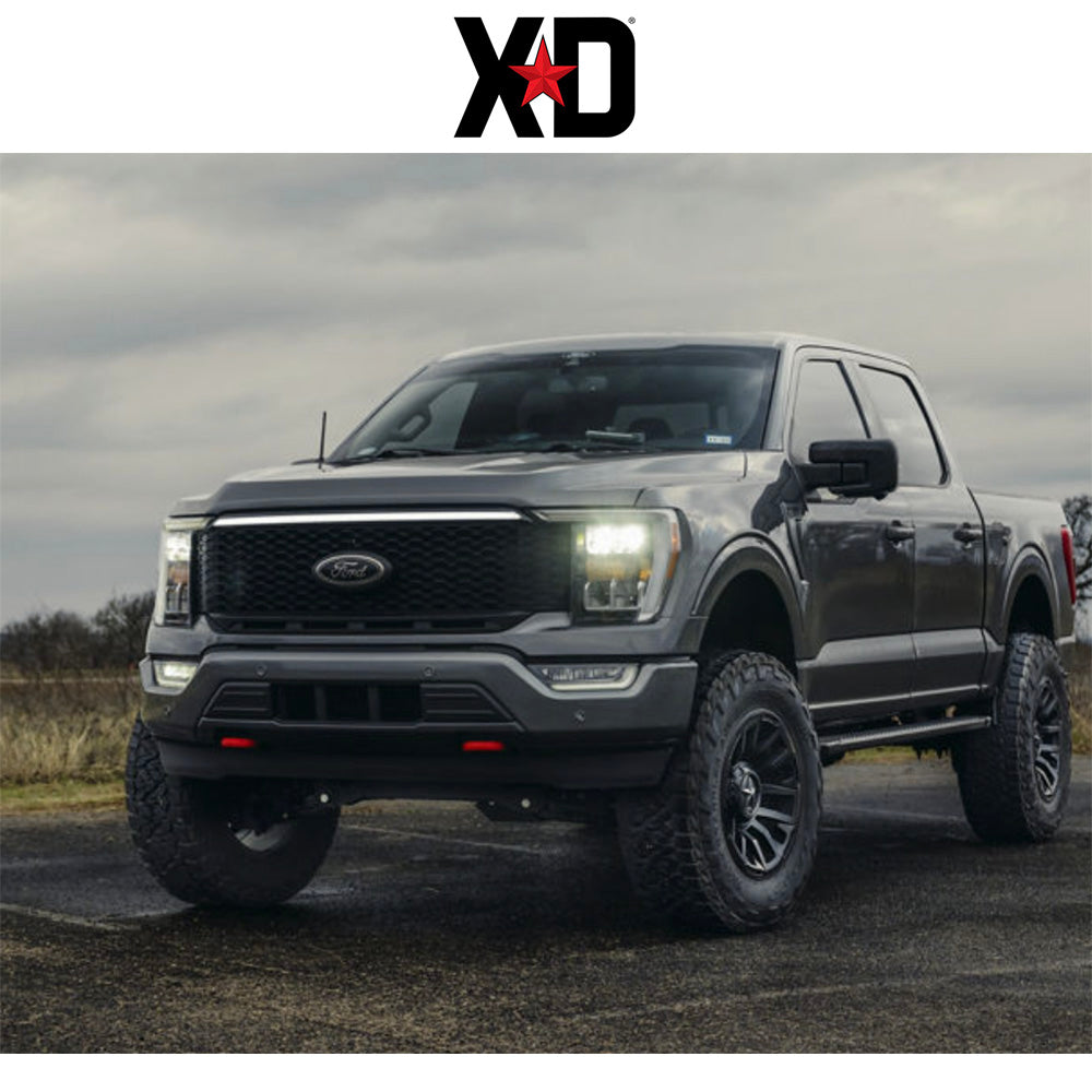 トヨタ ランドクルーザー用 XD コロッサス 20x9J ET 20 フロント、リア マットブラック ホイール４本セット　XD COLOSSUS 20X9 6X135/5.5 106 +20 M-BLK (消費税、送料込み)