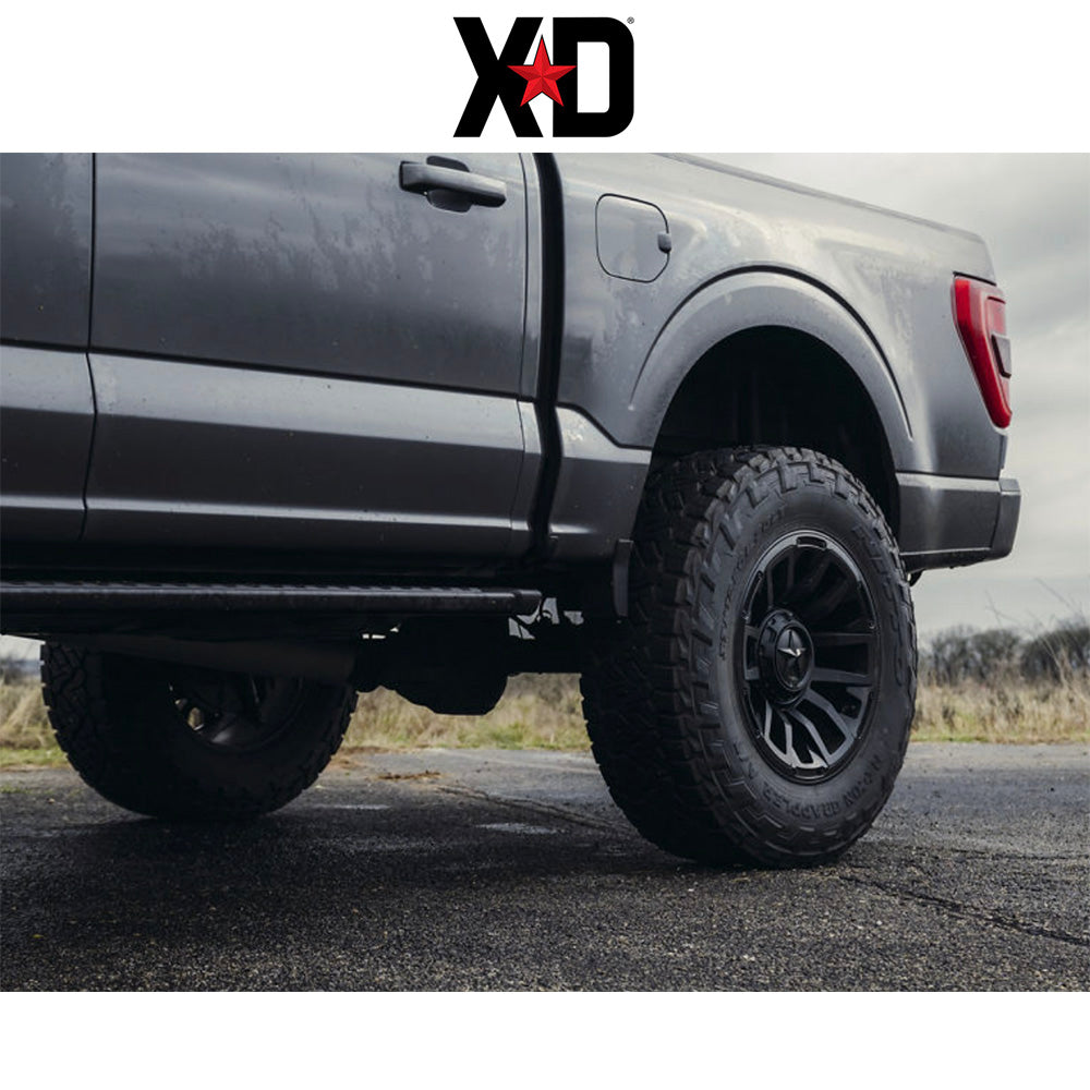 トヨタ ランドクルーザー用 XD コロッサス 20x9J ET 20 フロント、リア マットブラック ホイール４本セット　XD COLOSSUS 20X9 6X135/5.5 106 +20 M-BLK (消費税、送料込み)