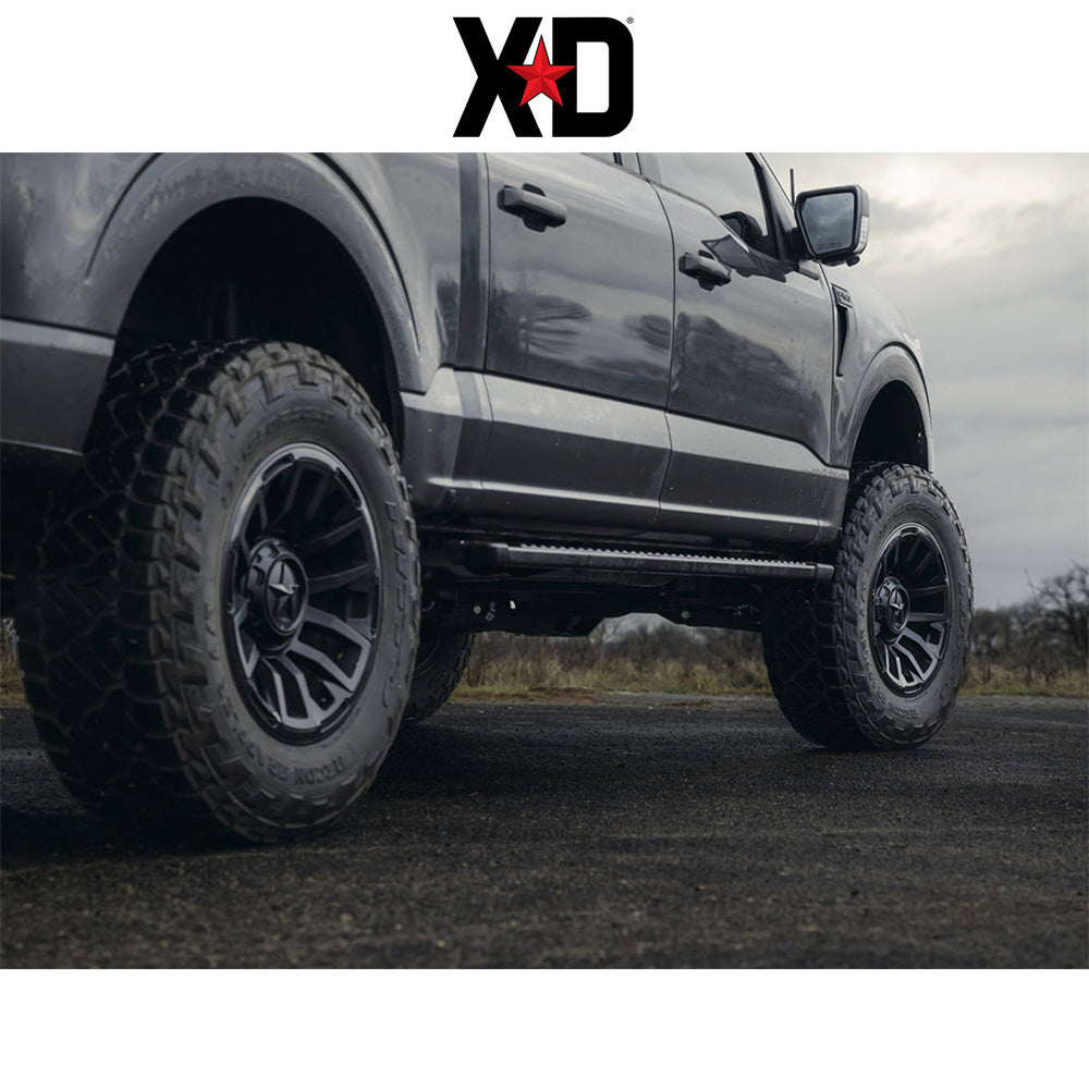 トヨタ ランドクルーザー用 XD コロッサス 20x9J ET 20 フロント、リア マットブラック ホイール４本セット　XD COLOSSUS 20X9 6X135/5.5 106 +20 M-BLK (消費税、送料込み)