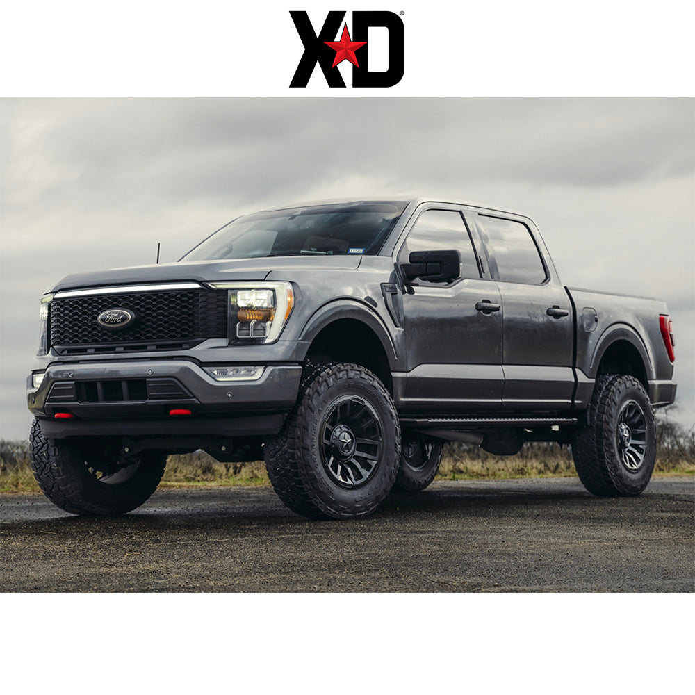 トヨタ ランドクルーザー用 XD コロッサス 20x9J ET 20 フロント、リア マットブラック ホイール４本セット　XD COLOSSUS 20X9 6X135/5.5 106 +20 M-BLK (消費税、送料込み)
