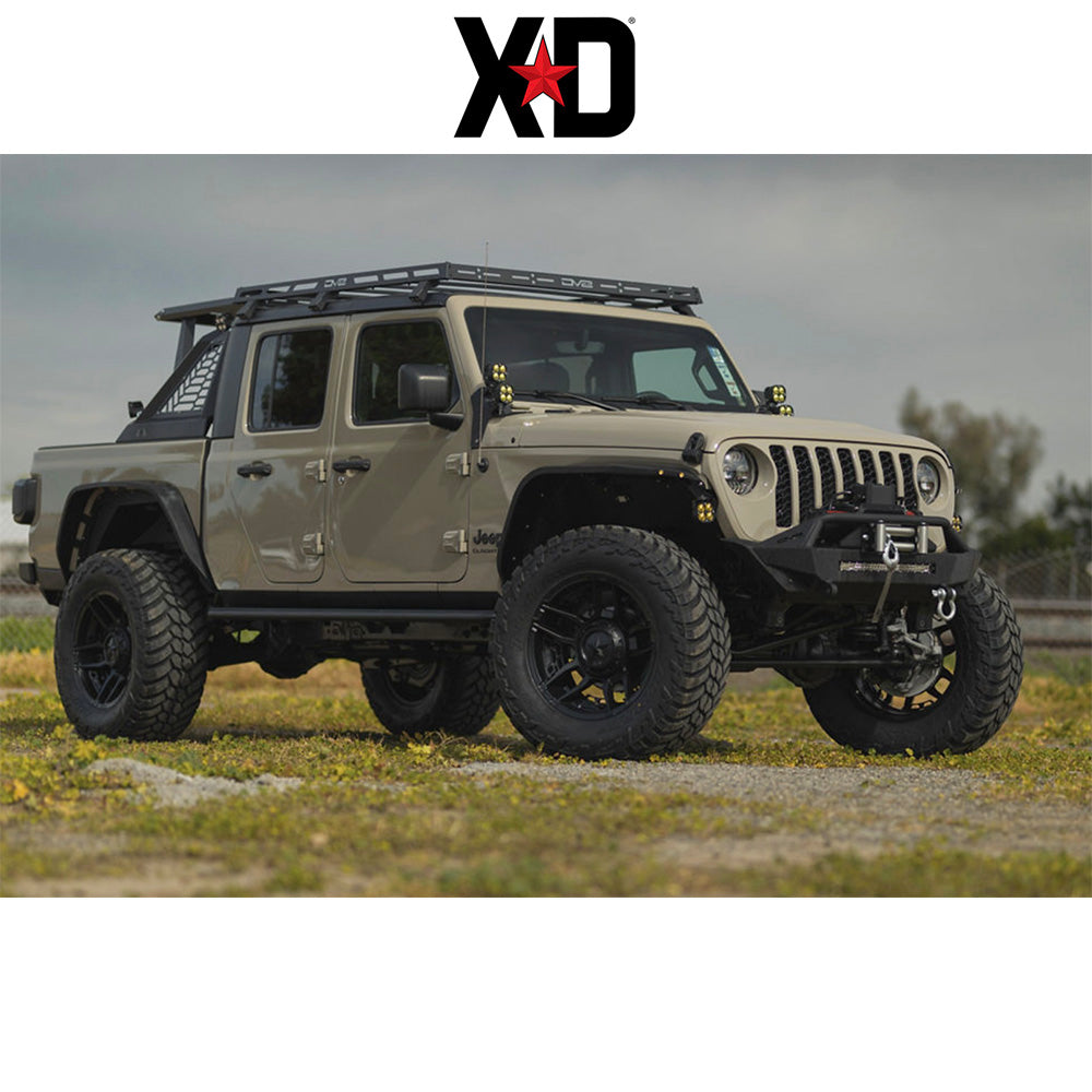 トヨタ ランドクルーザー用 XD スラッシュ 20x9J ET 20 フロント、リア マットブラック ホイール４本セット　XD SLASH 20X9 6X135/5.5 106 +20 M-BLK (消費税、送料込み)